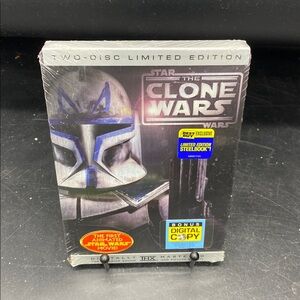 Star Wars The Clone wars Two-Disc Limited Edition SteelBook new